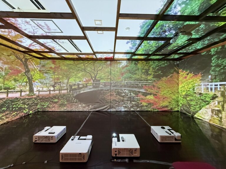 万博アンコール！空間型VR「箕面の四季」映像と香りと癒しの音楽に包まれる体験を！